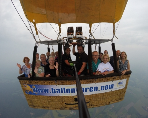 Ballonvaart vanaf Nijverdal met piloten Wiep en Martijn